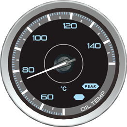 ECKA1 OBDⅡ-Oil temperature gauge